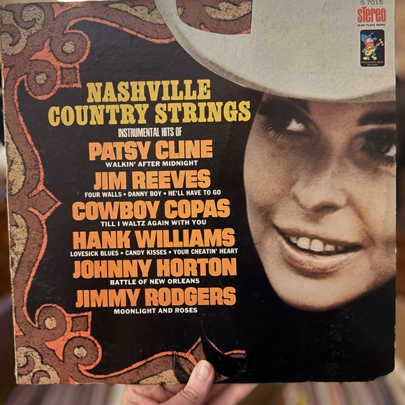 Vintage Nashville Country Strings Vinyl Record - Picture 1 of 2